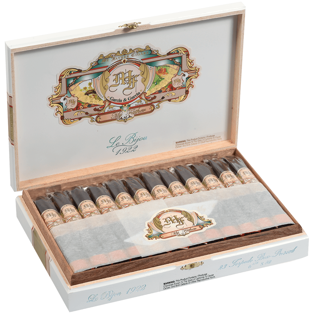 My Father Le Bijou 1922 Torpedo Box Pressed 23ct 4