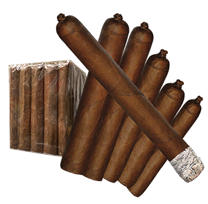 Naked Nicaraguan Prime Select Churchill Pigtail 20ct