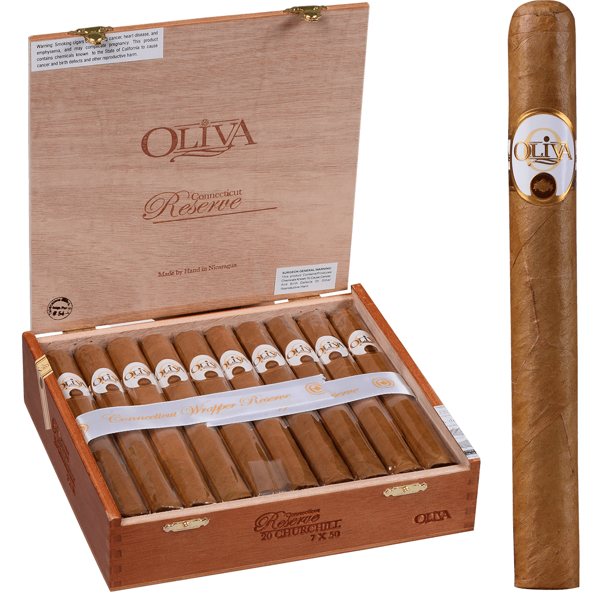 Oliva Connecticut Reserve Churchill 20ct