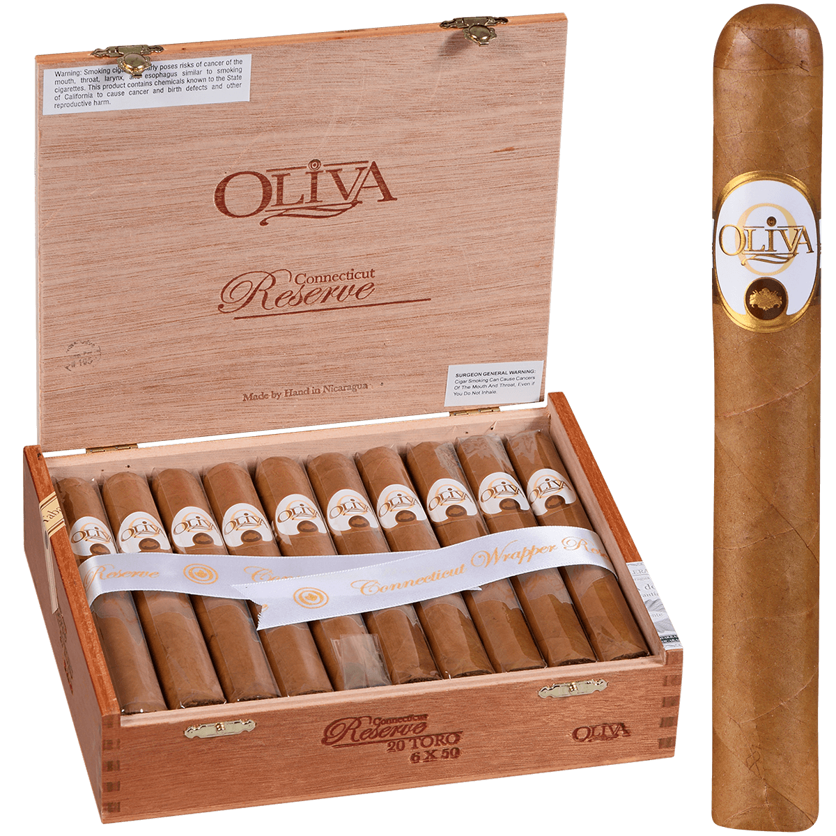 Oliva Connecticut Reserve Toro 20ct