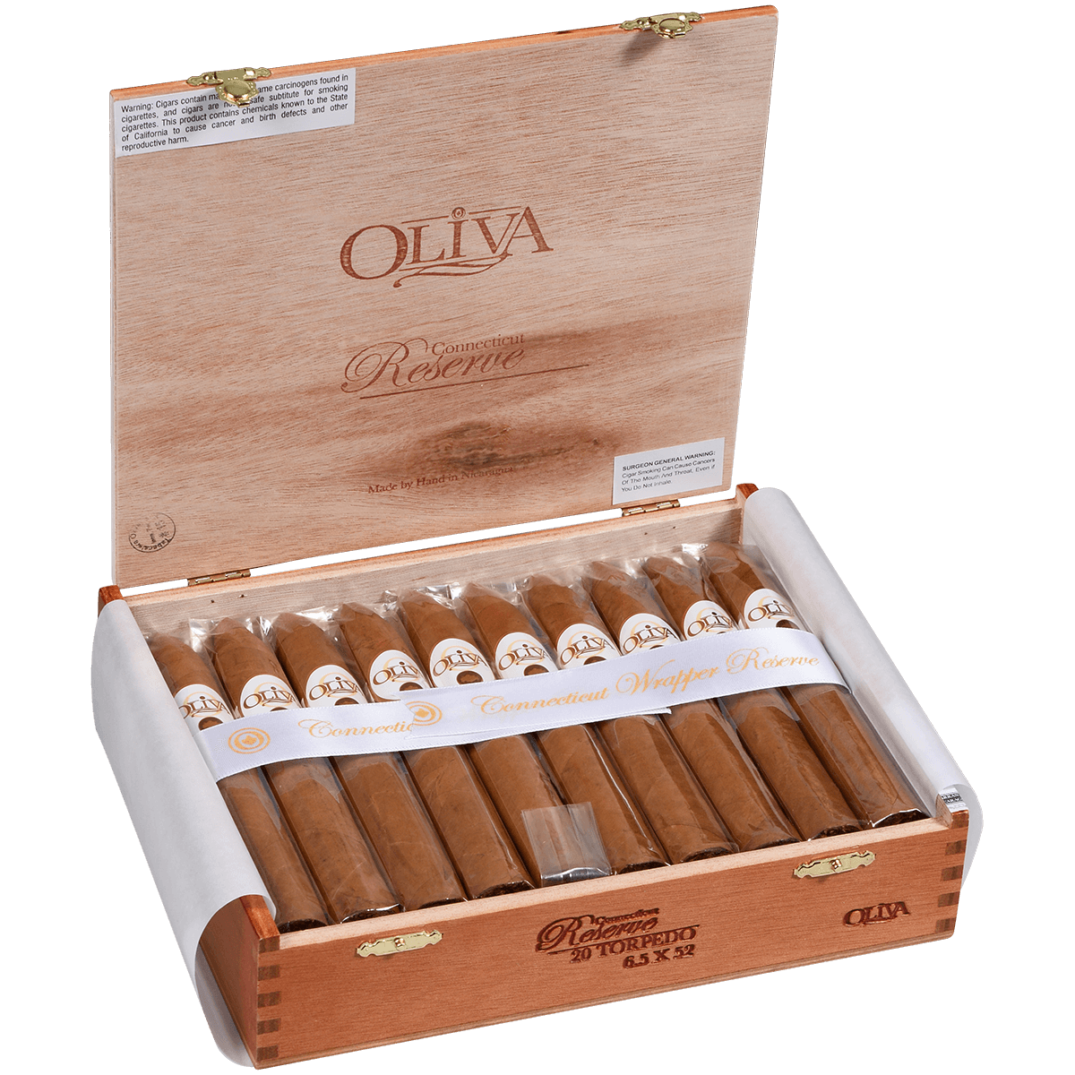 Oliva Connecticut Reserve Torpedo 20ct 4