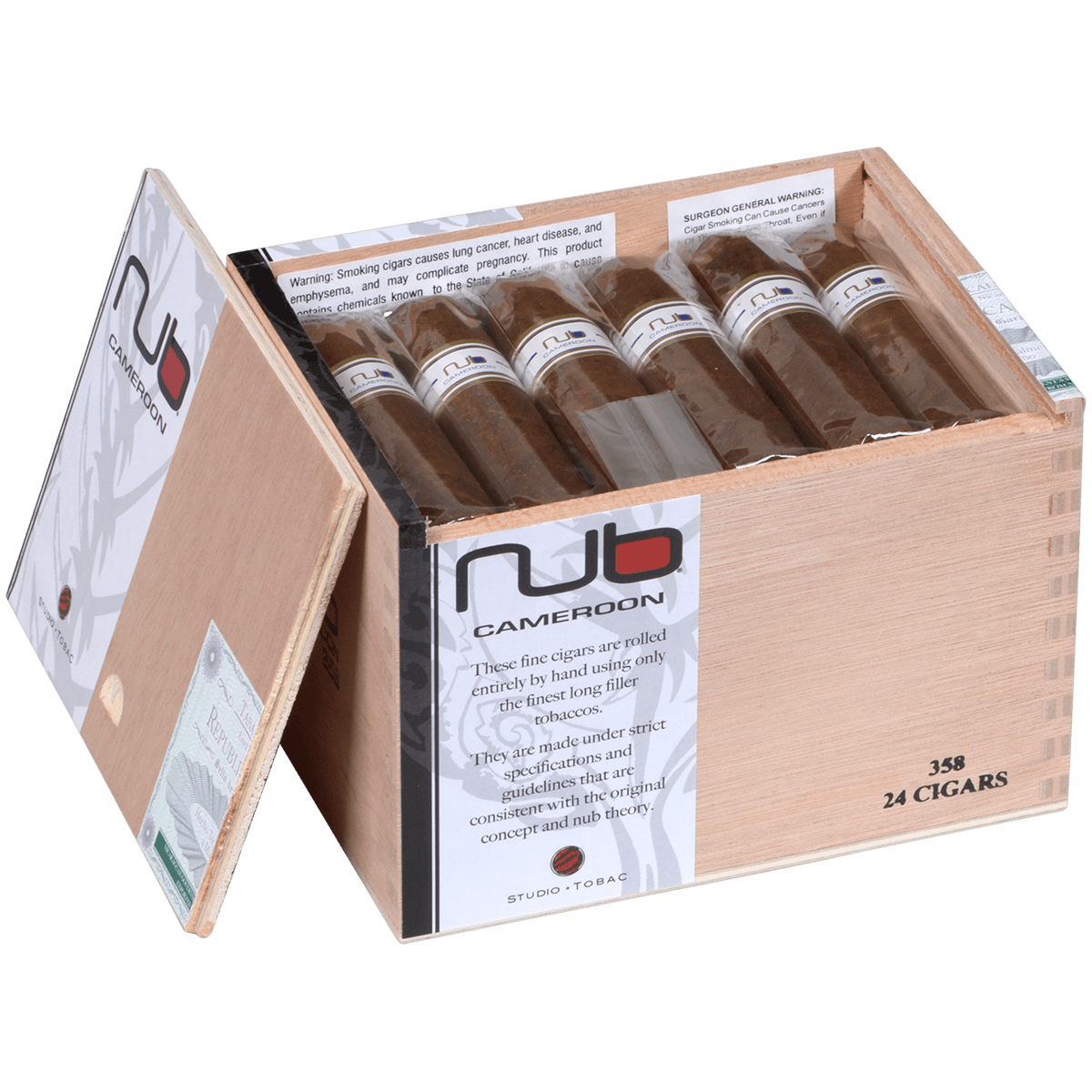 Oliva Nub Cameroon 358 24ct 4