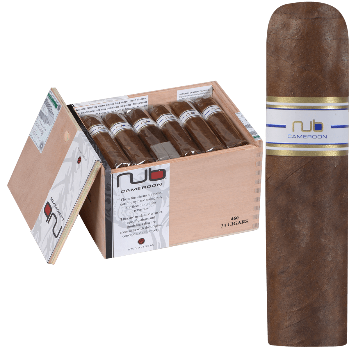 Oliva Nub Cameroon 460 24ct