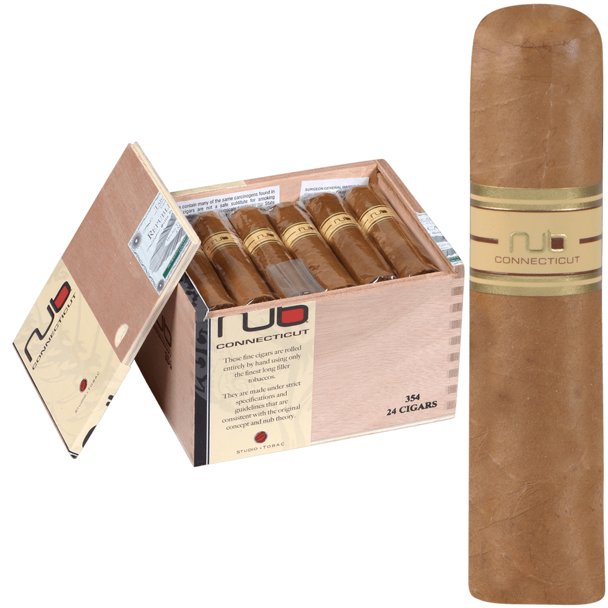 Oliva Nub Connecticut 354 24ct