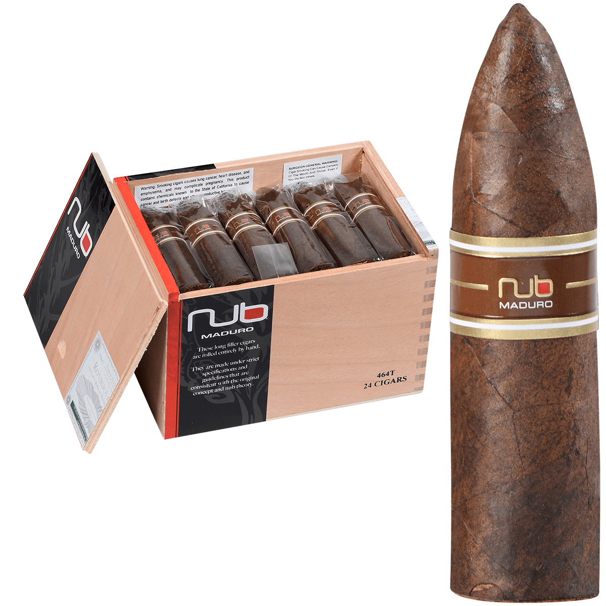 Oliva Nub Maduro 464T Torpedo 24ct