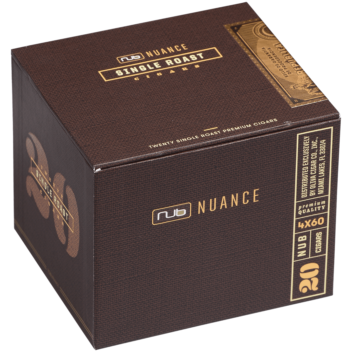 Oliva Nub Single Roast Cappucino 4x60 20ct 3