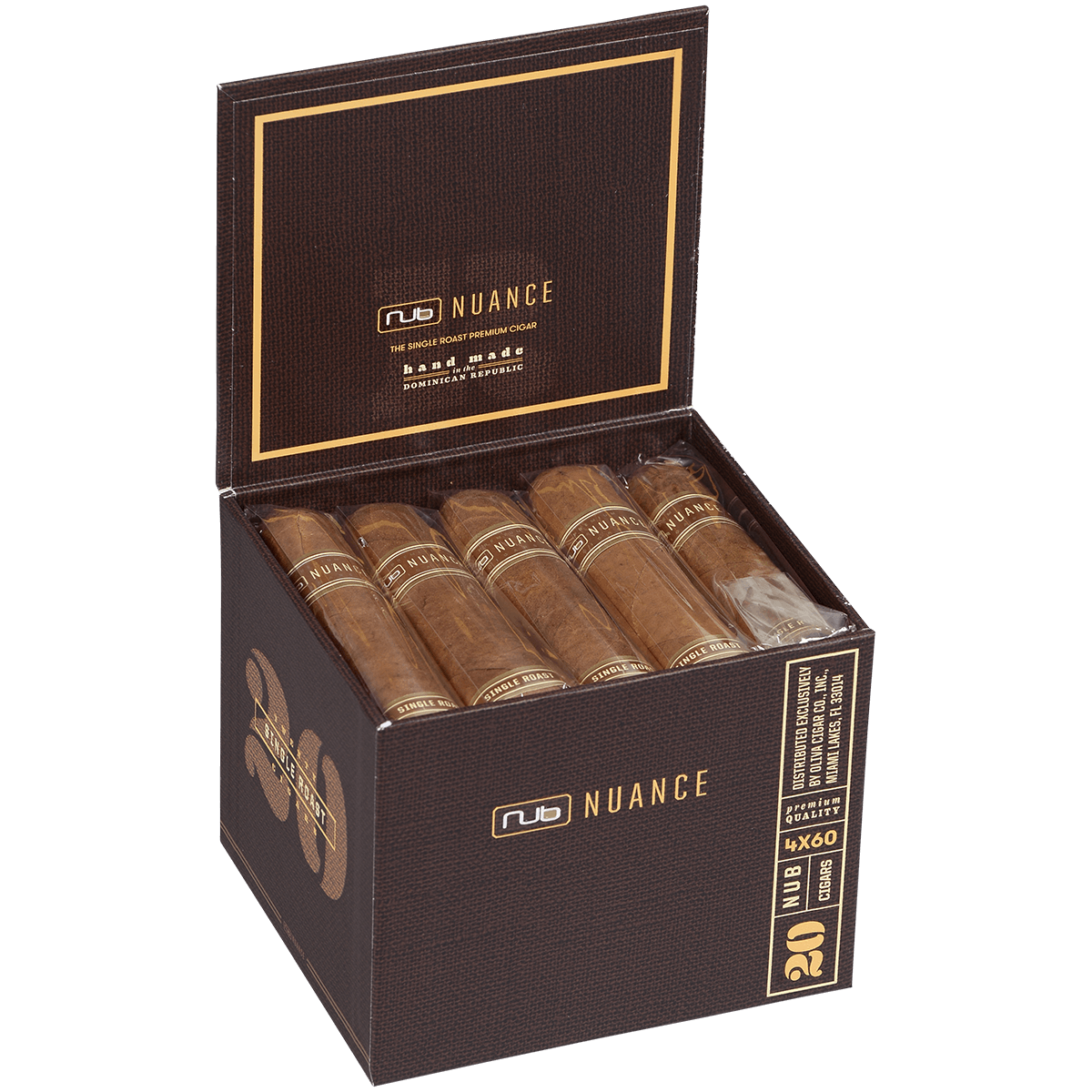 Oliva Nub Single Roast Cappucino 4x60 20ct 4
