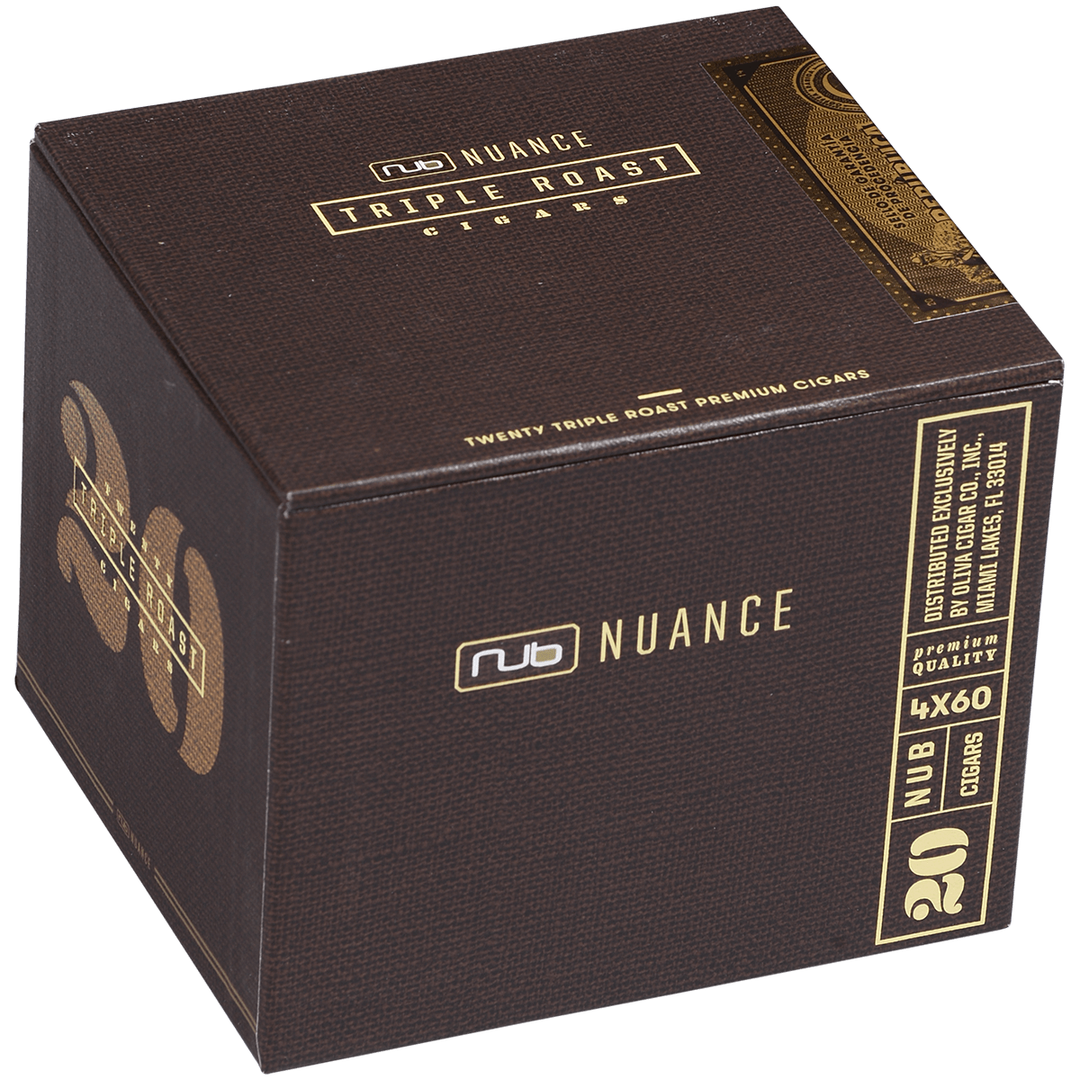 Oliva Nub Triple Roast Espresso 4x60 20ct 3