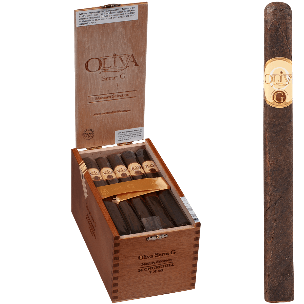 Oliva Serie G Maduro Churchill 24ct