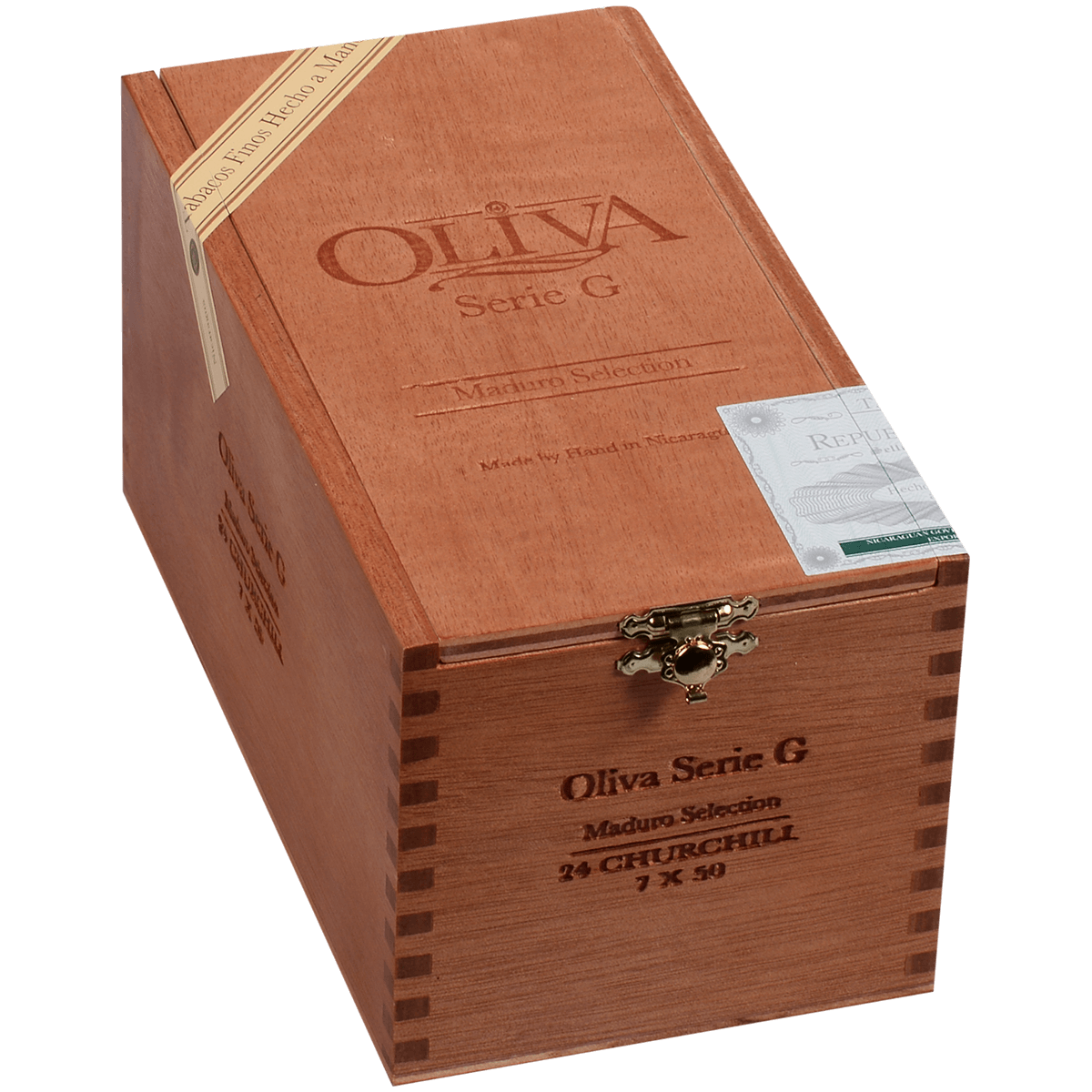 Oliva Serie G Maduro Churchill 24ct 3