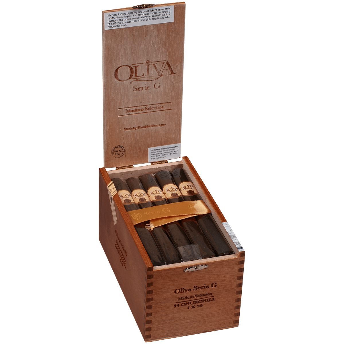 Oliva Serie G Maduro Churchill 24ct 4
