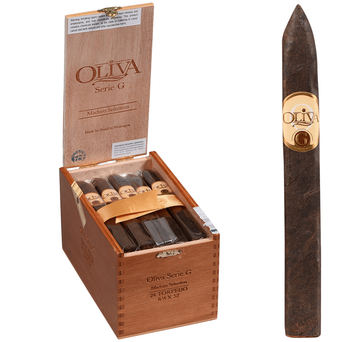 Oliva Serie G Maduro Torpedo 24ct