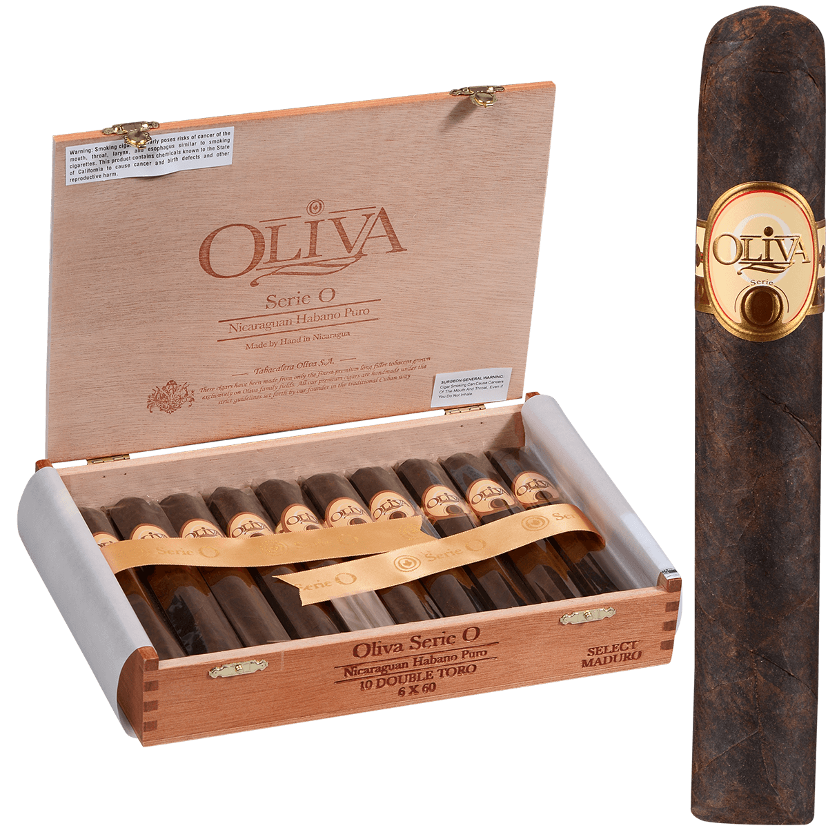 Oliva Serie O Maduro Double Toro 10ct