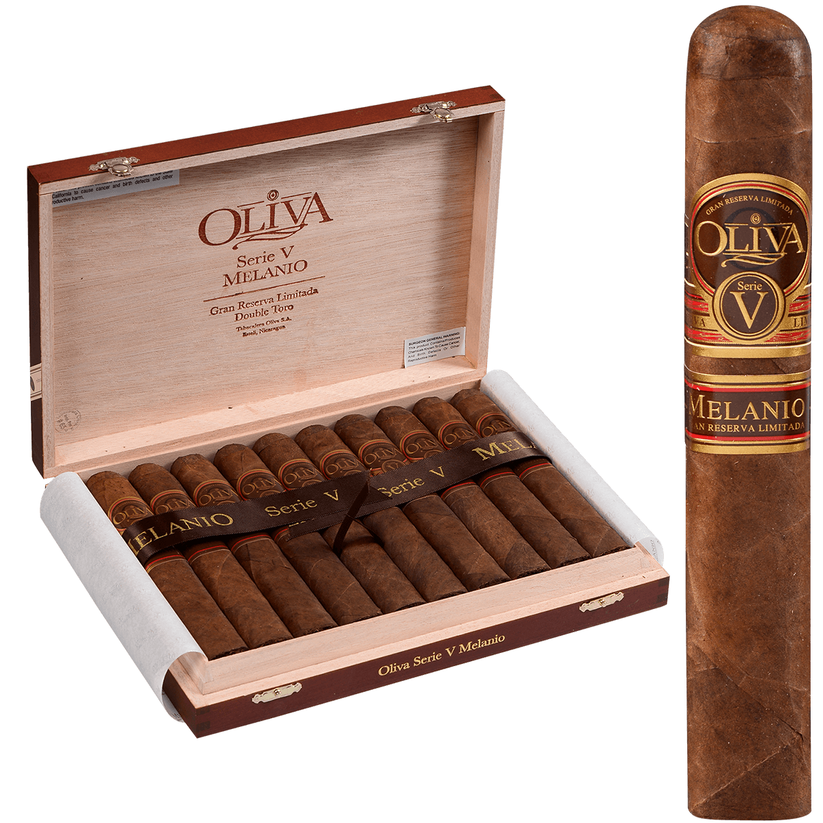 Oliva Serie V Melanio Double Toro 10ct