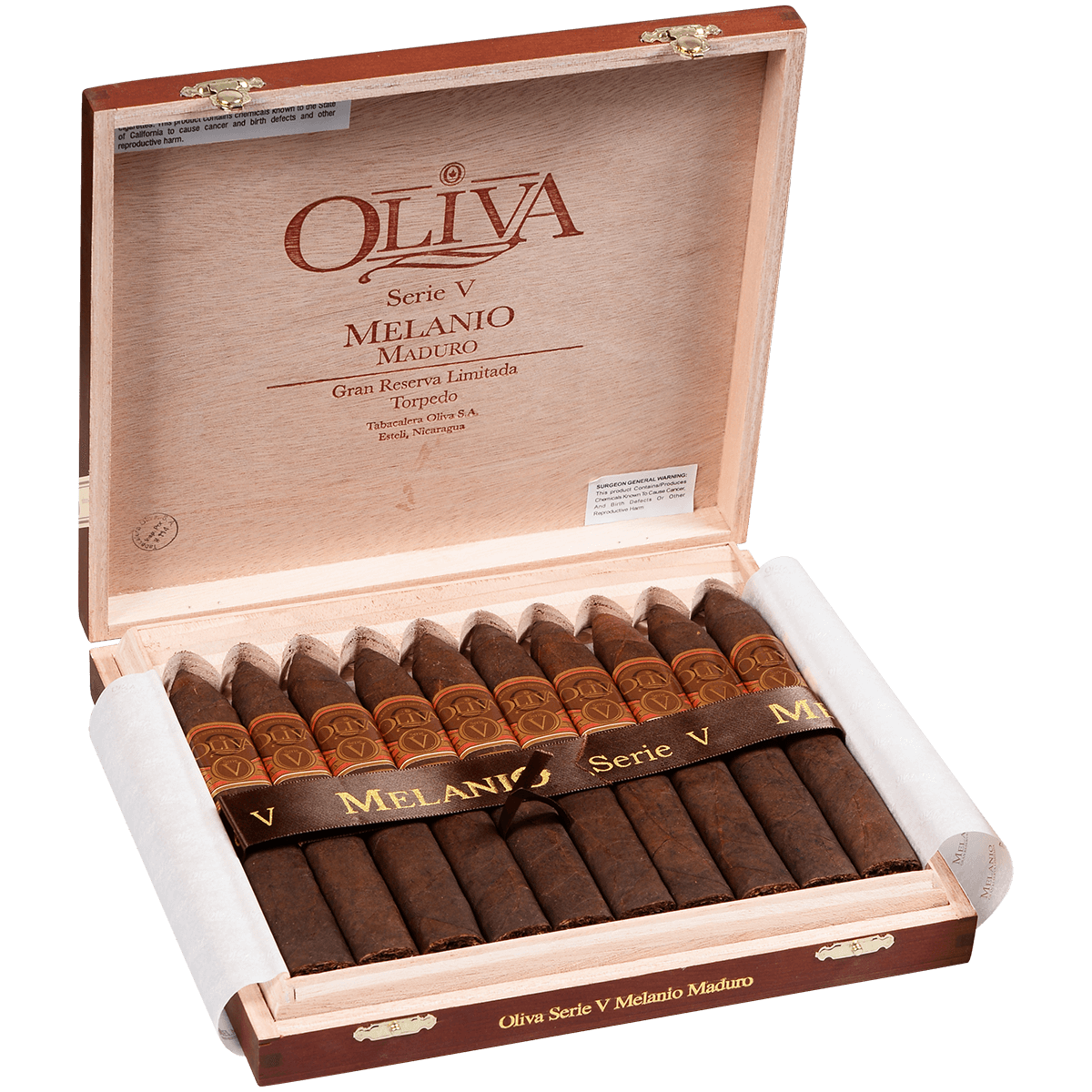 Oliva Serie V Melanio Maduro Torpedo 10ct 4