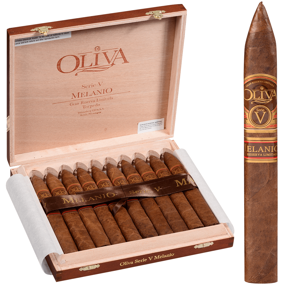 Oliva Serie V Melanio Torpedo 10ct