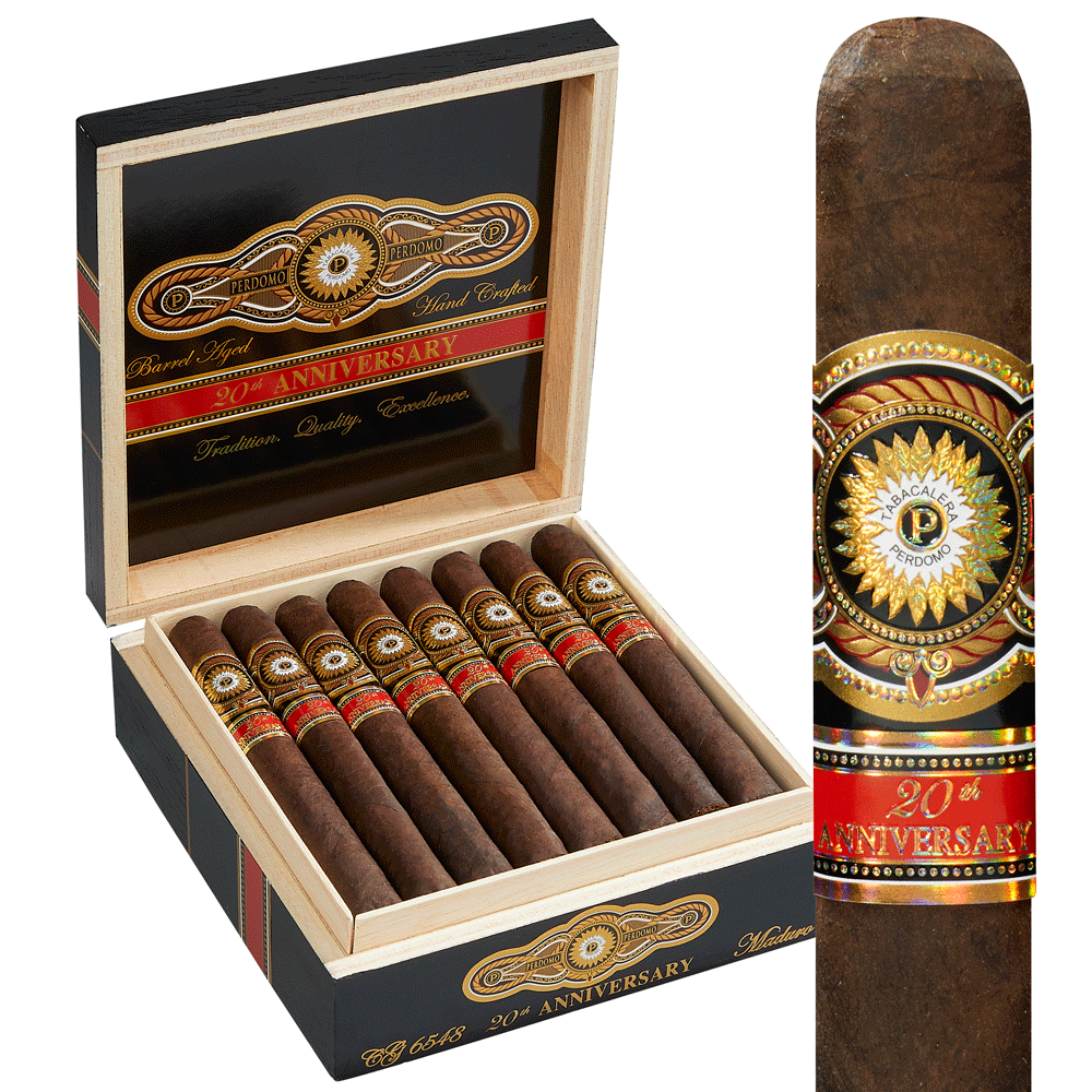 Perdomo 20th Anniversary Maduro Churchill 24ct