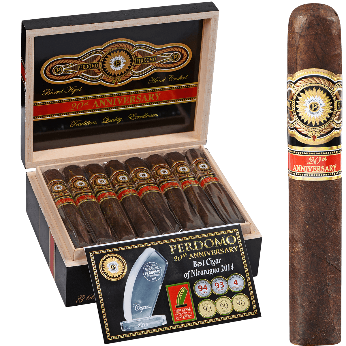 Perdomo 20th Anniversary Maduro Gordo 24ct