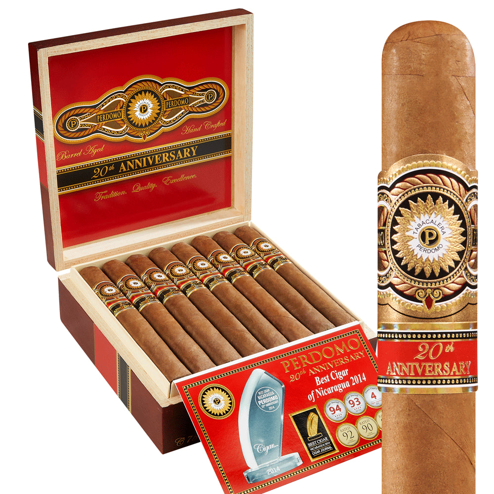 Perdomo 20th Anniversary Sun Grown Churchill 24ct