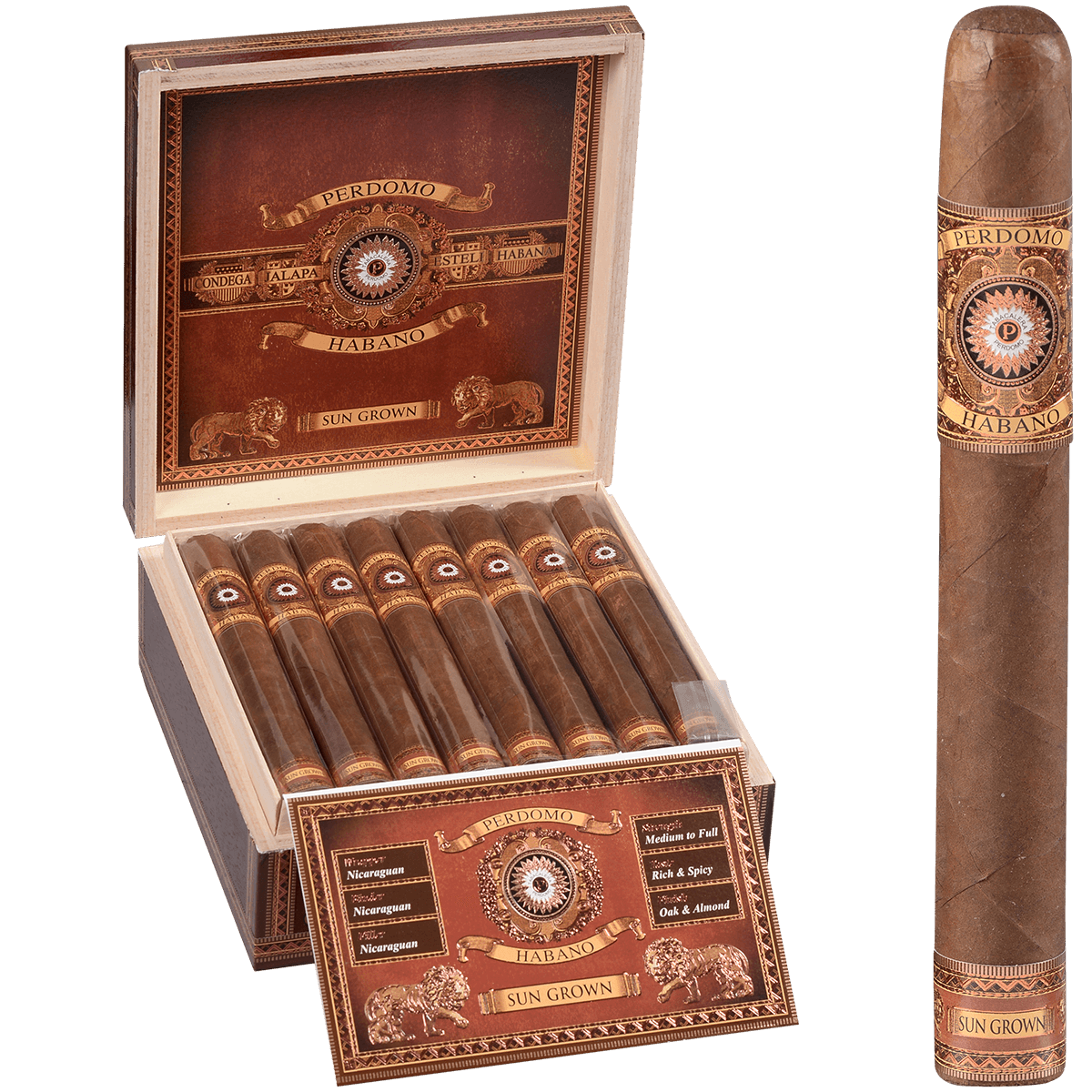 Perdomo Habano BBA Churchill Sungrown 24ct