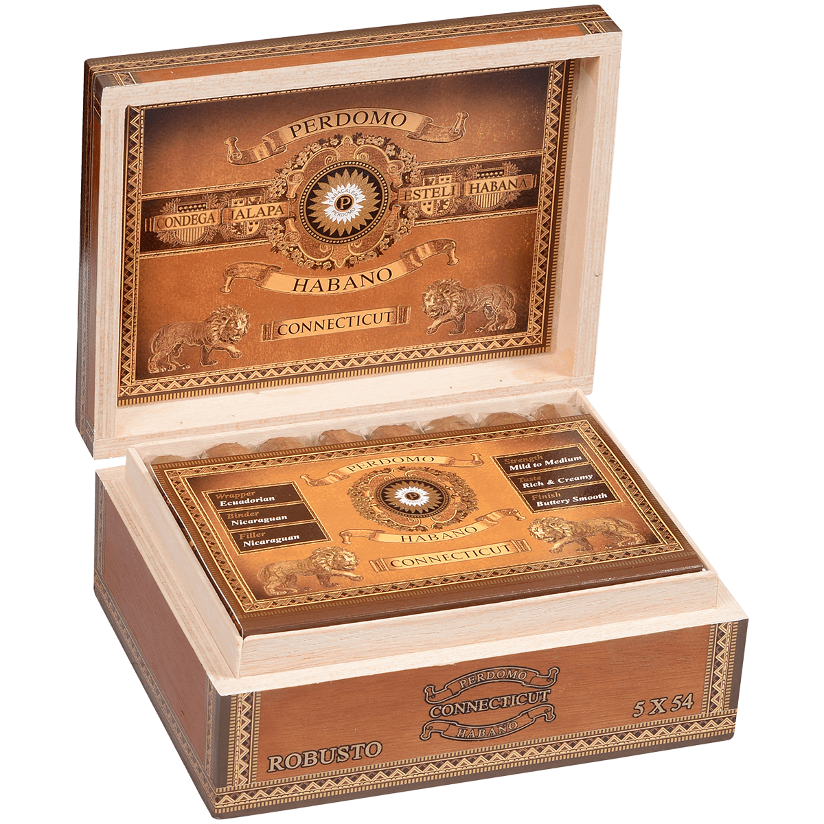 Perdomo Habano BBA Robusto Connecticut 24ct 4