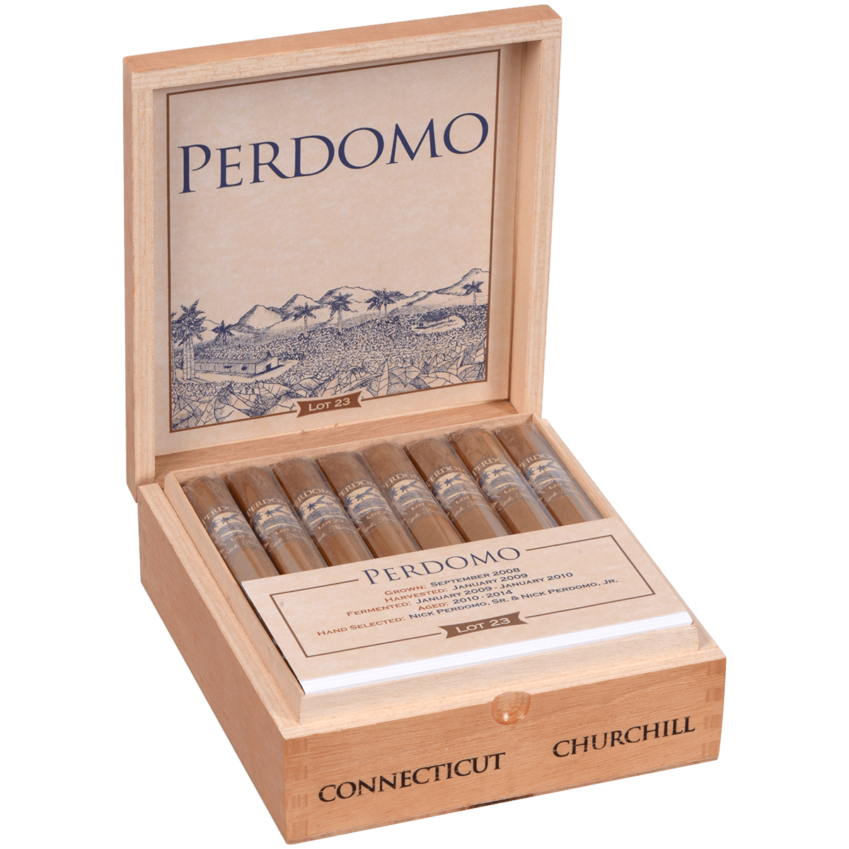 Perdomo Lot 23 Connecticut Churchill 24ct 4