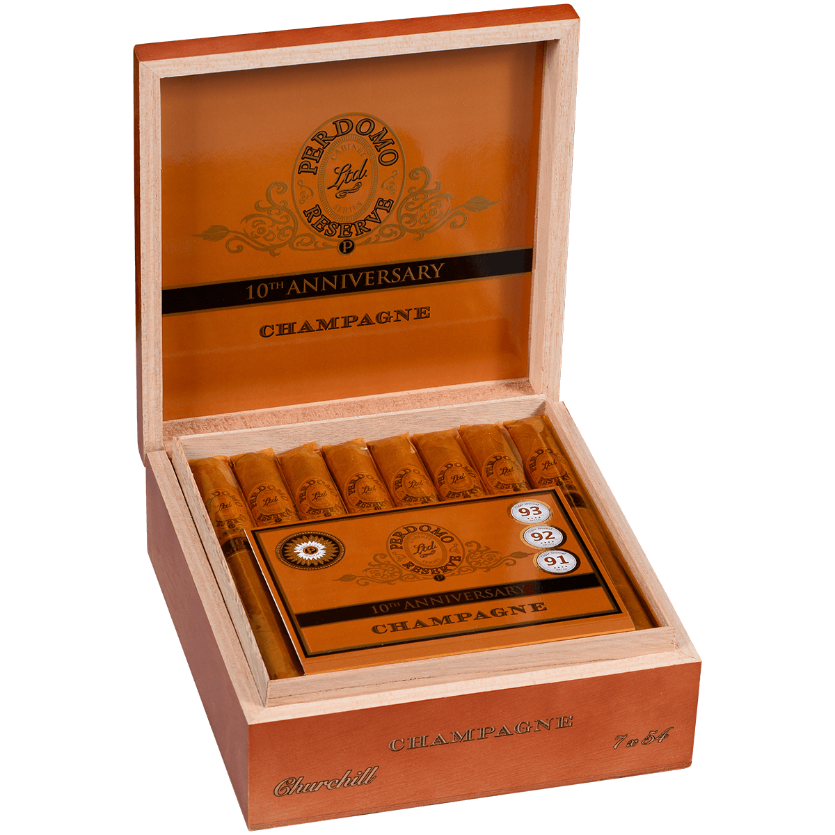 Perdomo Reserve Champagne Series Churchill 25ct 4
