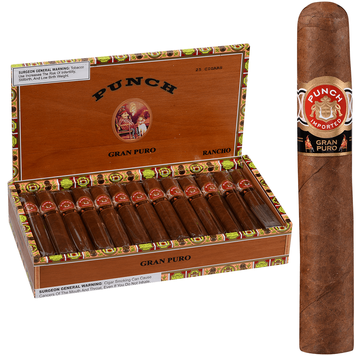 Punch Gran Puro Rancho 25ct
