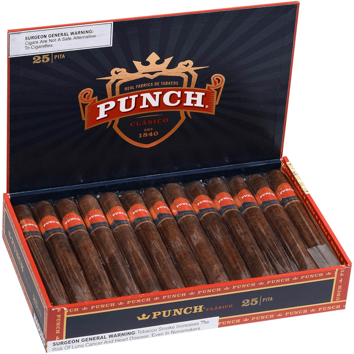 Punch Pitas Maduro 25ct 4