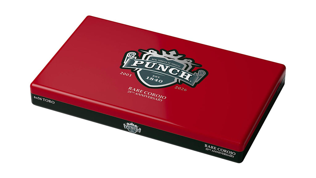 Punch Rare Corojo 25th Anniversary 2026 Toro 10ct 3