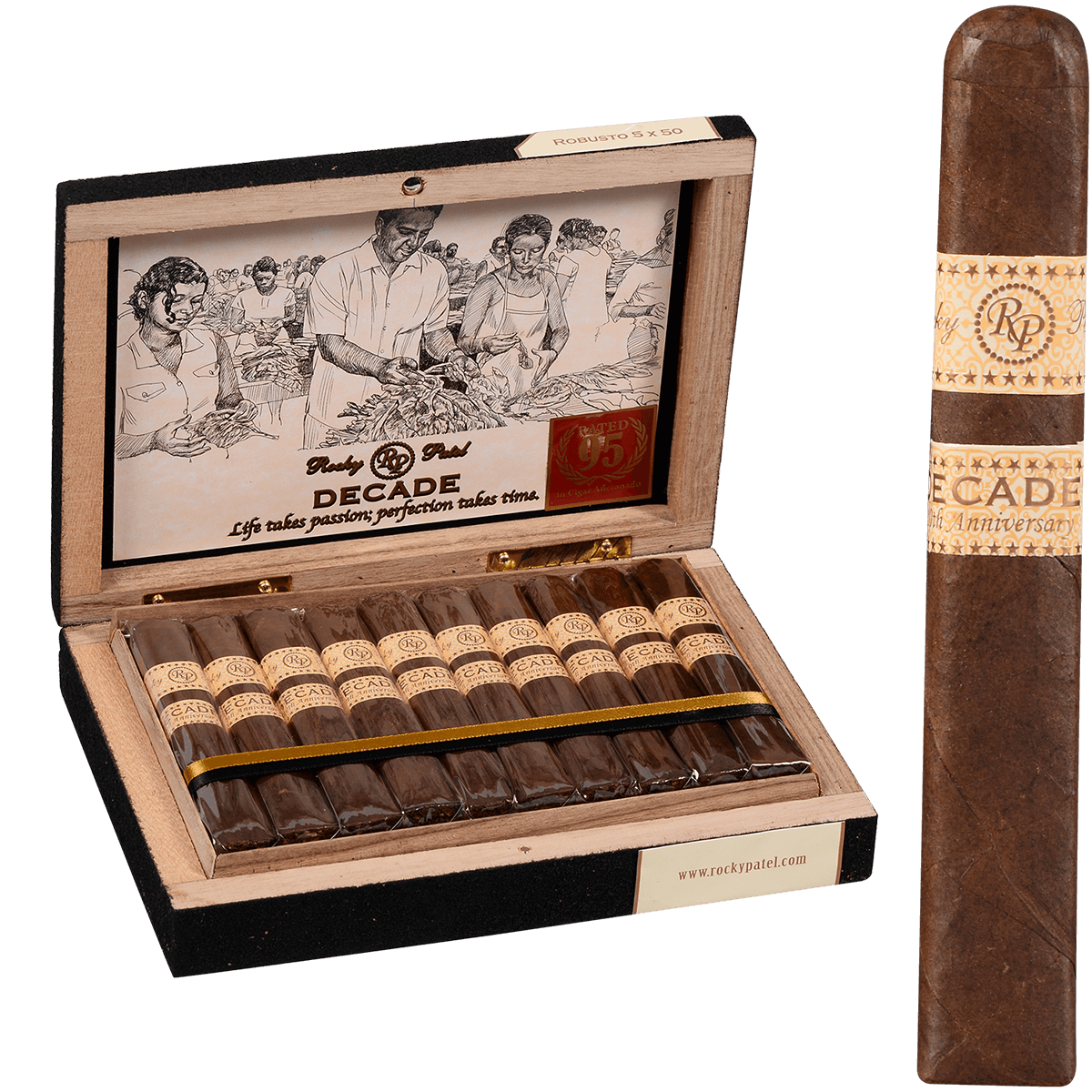 Rocky Patel Decade Robusto 20ct