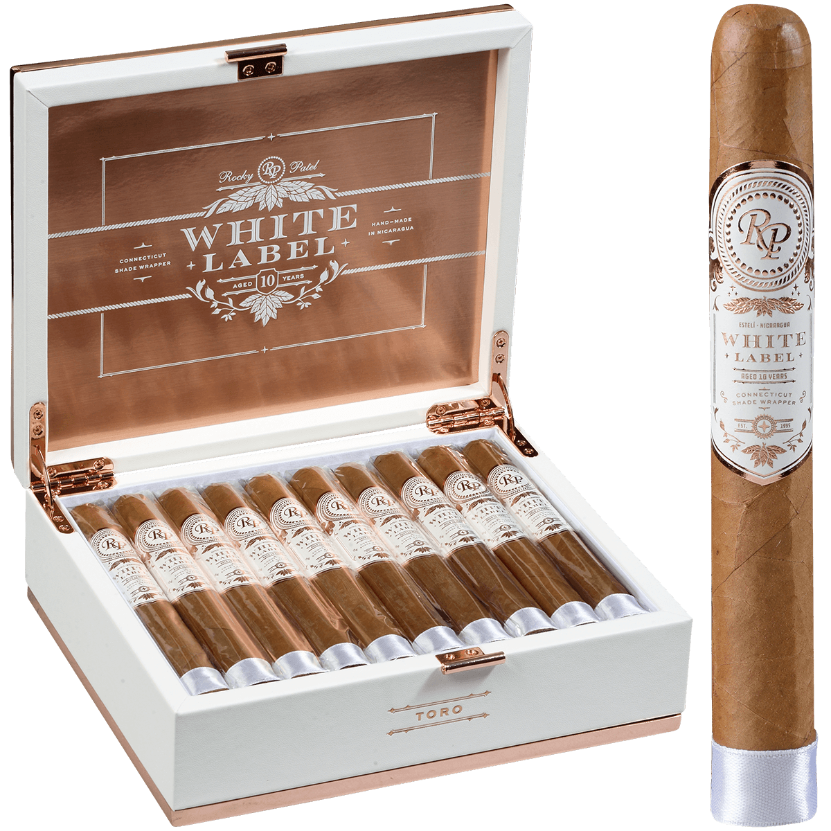 Rocky Patel White Label Toro 20ct