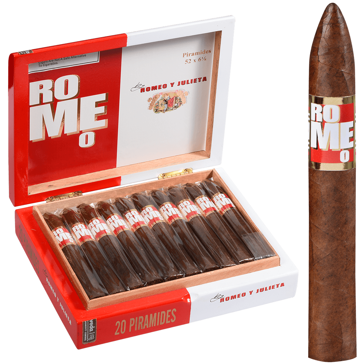 Romeo by Romeo Y Julieta Piramides 20ct