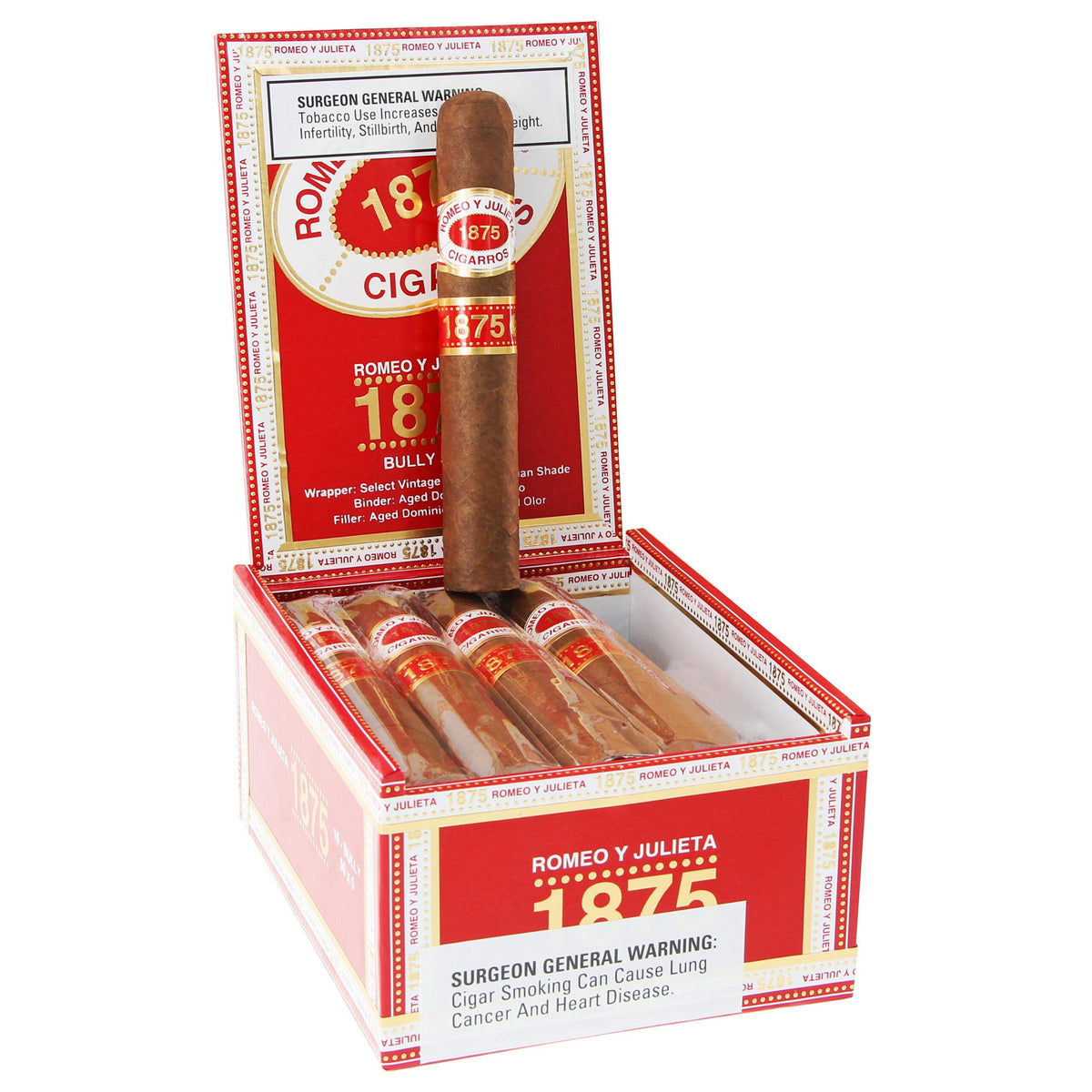 Romeo Y Julieta 1875 Bully Box of 15