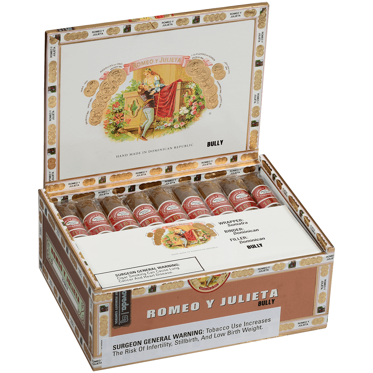 Romeo Y Julieta 1875 Bully 25ct 4