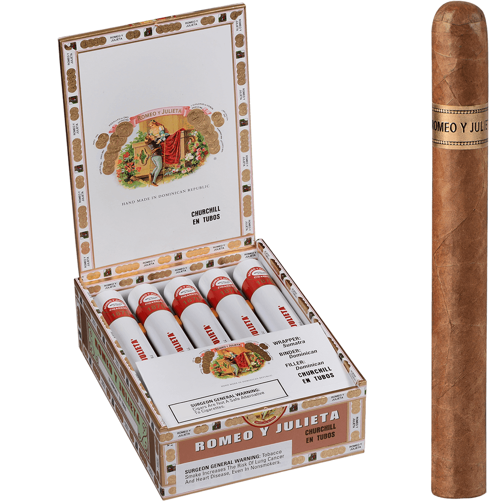 Romeo Y Julieta 1875 Churchill En Tubo 10ct