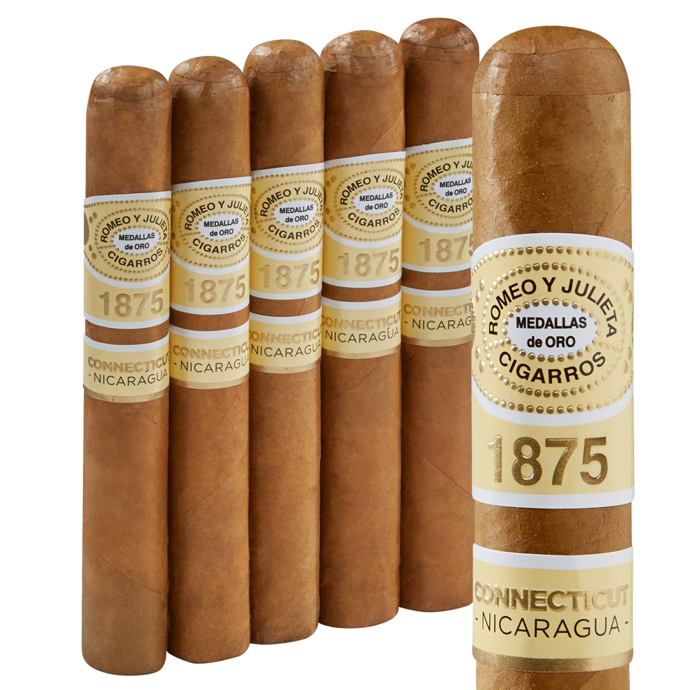 Romeo Y Julieta 1875 Connecticut Nicaragua Bully 25ct 2