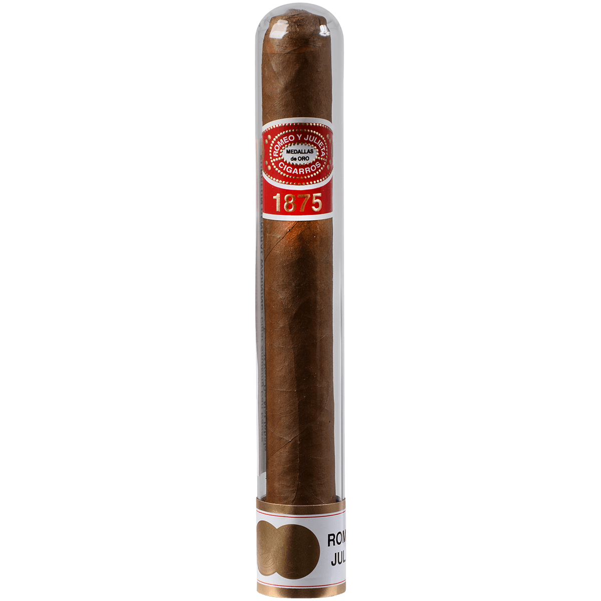 Romeo Y Julieta 1875 Deluxe No. 2 Glass Tubes 10ct 2