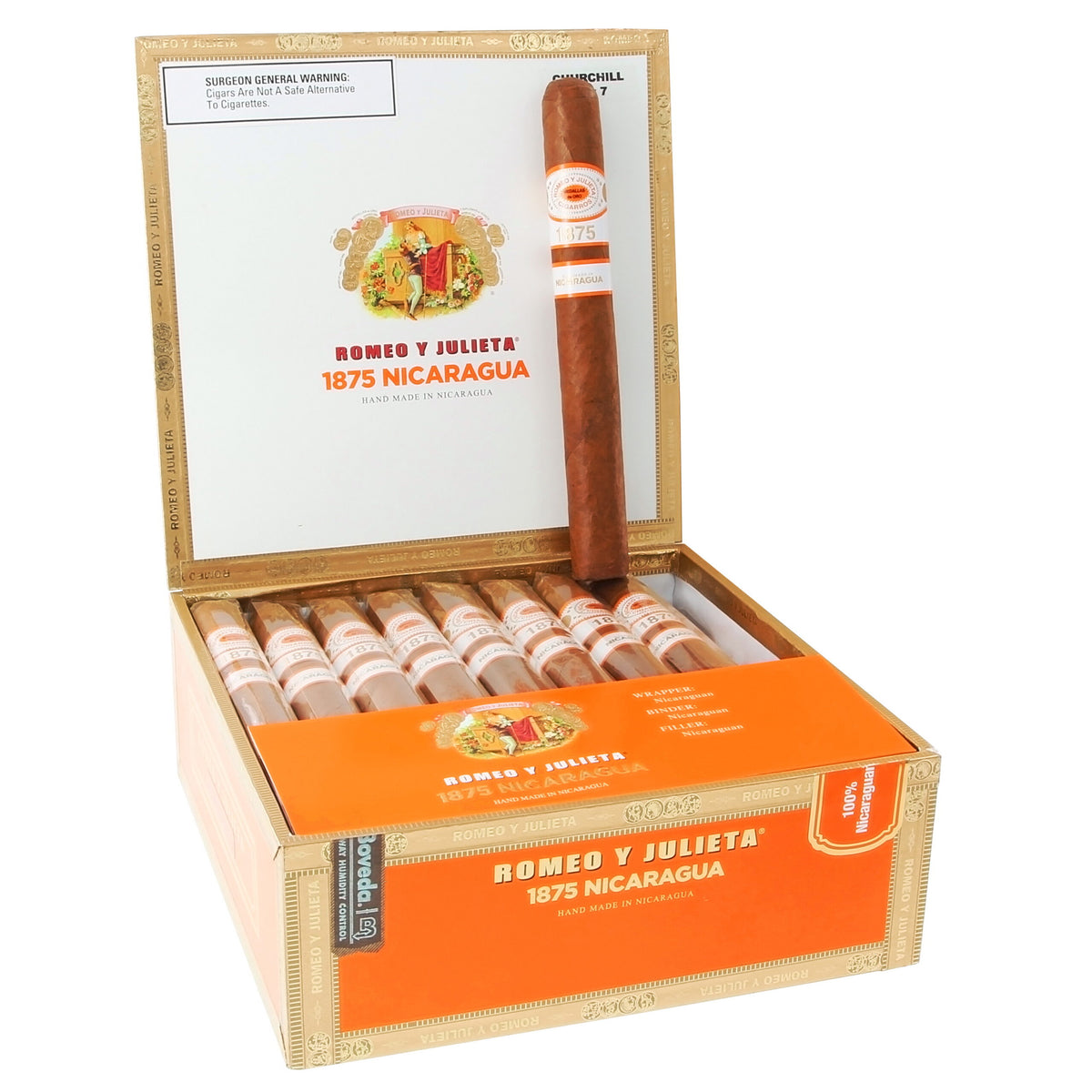 Romeo Y Julieta 1875 Nicaragua Churchill 25ct