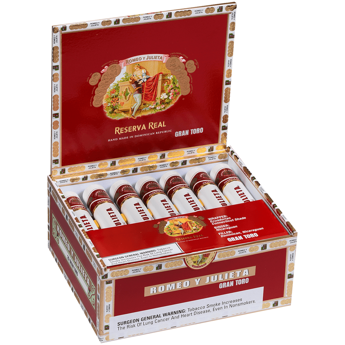 Romeo Y Julieta Reserva Real Gran Toro 20ct 4
