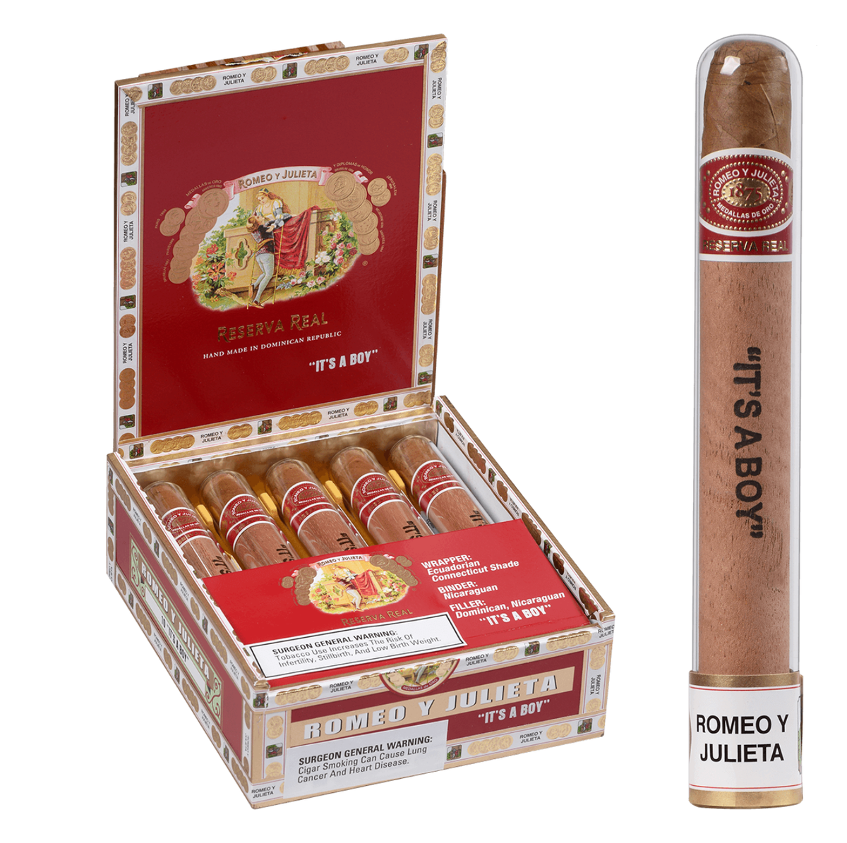 Romeo Y Julieta Reserva Real It's A Boy 10ct