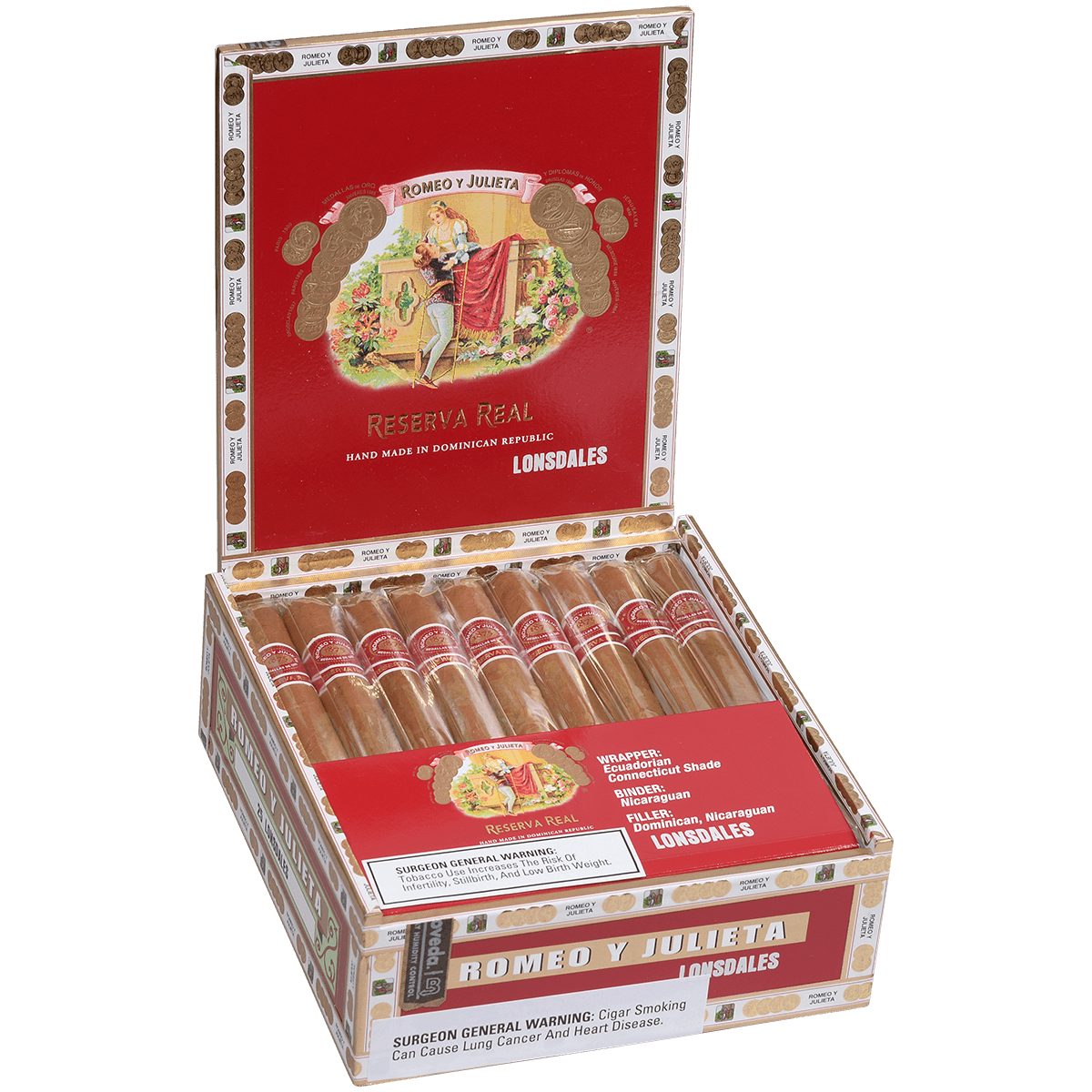 Romeo Y Julieta Reserva Real Lonsdale 25ct 4