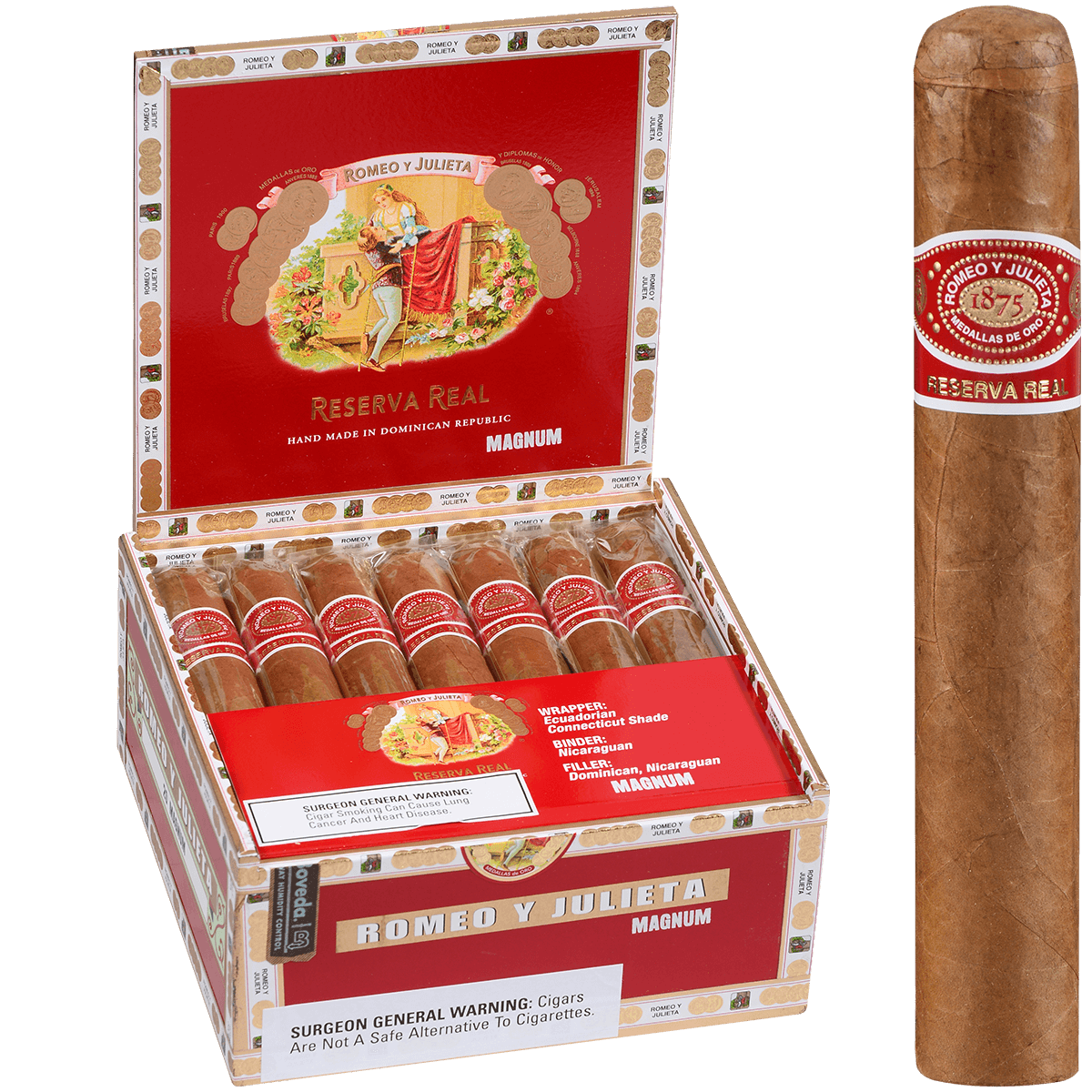 Romeo Y Julieta Reserva Real Magnum 20ct