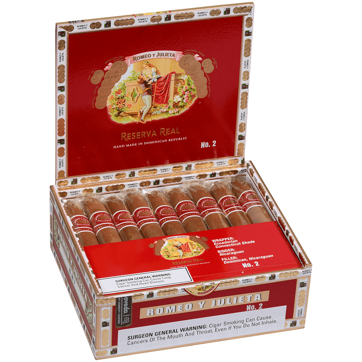 Romeo Y Julieta Reserva Real No.2 25ct 4
