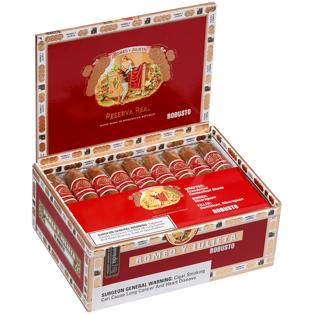 Romeo Y Julieta Reserva Real Robusto 25ct 4
