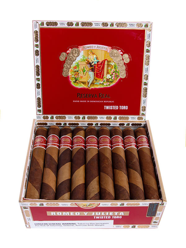 Romeo Y Julieta Reserva Real Twisted Toro 25ct