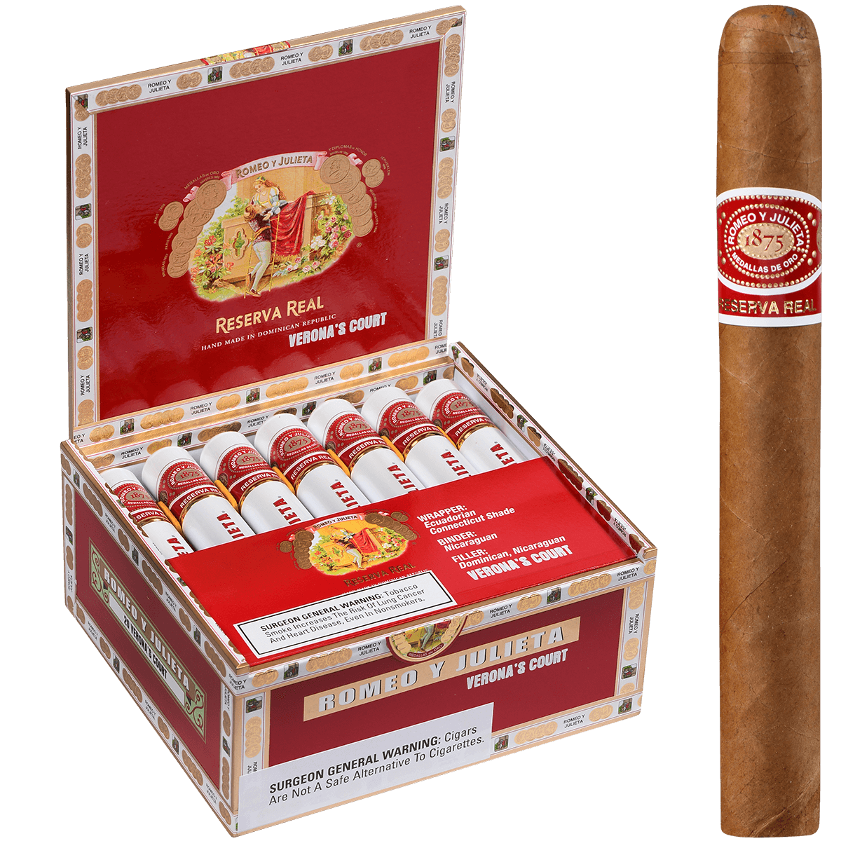 Romeo Y Julieta Reserva Real Verona's Court 20ct