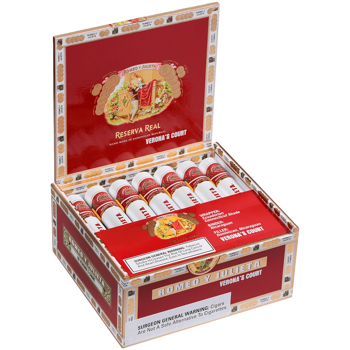 Romeo Y Julieta Reserva Real Verona's Court 20ct 4