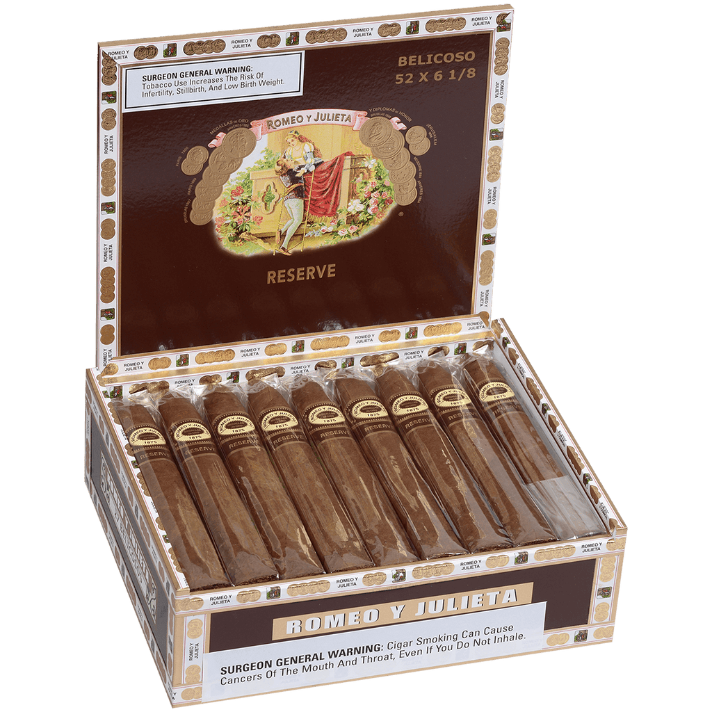 Romeo Y Julieta Reserve Belicoso Box Press 27ct 4