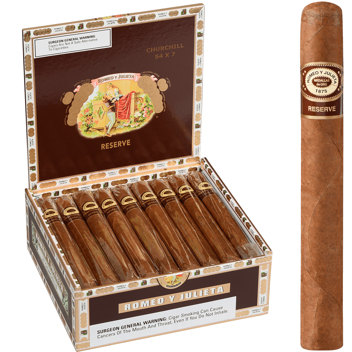 Romeo Y Julieta Reserve Churchill 27ct